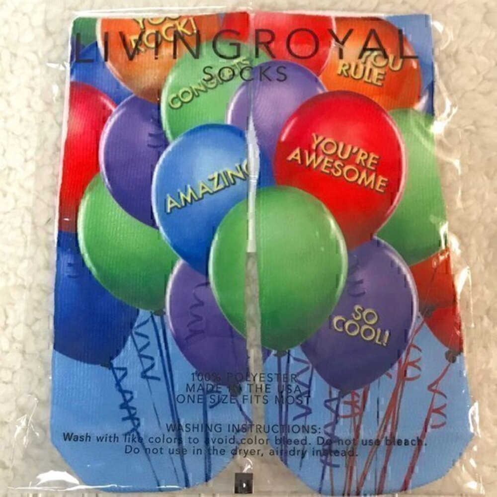 Living Royal "You're Awesome" Ankle Socks